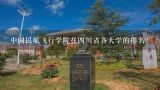 中国民航飞行学院在四川省各大学的排名？中国民航飞行学院二本排名多少