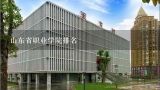 山东省职业学院排名,广东省十大野鸡职业院校有哪些？
