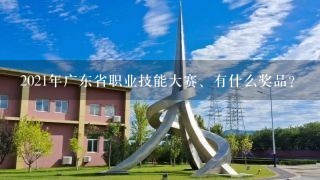 2021年广东省职业技能大赛、有什么奖品？