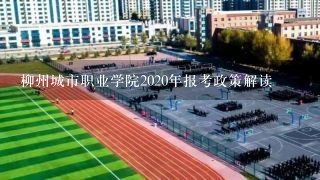 柳州城市职业学院2020年报考政策解读