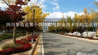 四川攀枝花那个四川机电职业技术学院怎么样？？