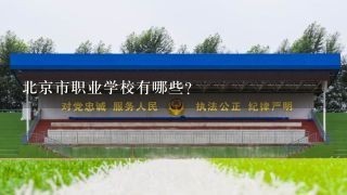 北京市职业学校有哪些？