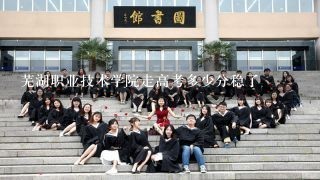 芜湖职业技术学院走高考多少分稳了